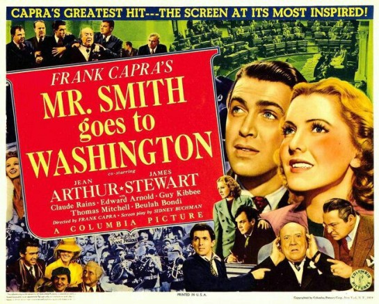Poster for 'Mr. Smith Goes to Washington' (1939).